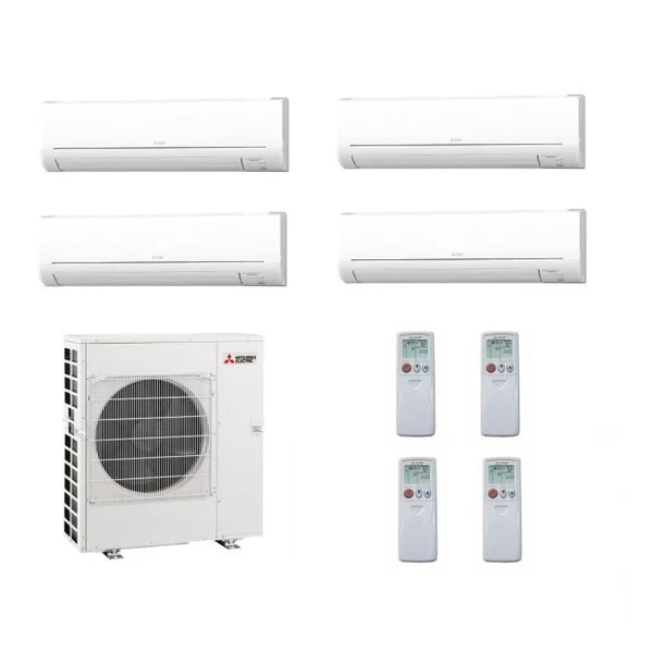 Mitsubishi 4-Zone 36K BTU Multi-Split System